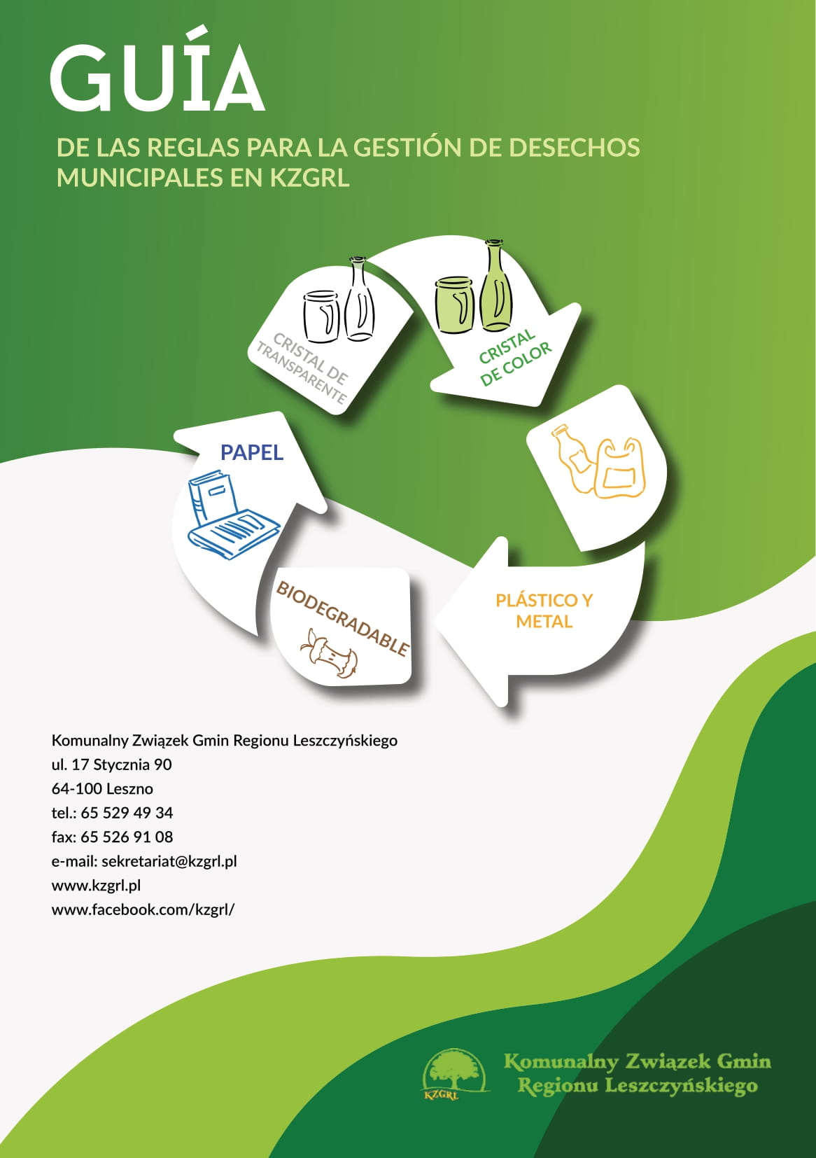 Zasady postępowania z&nbsp;odpadami - język hiszpański