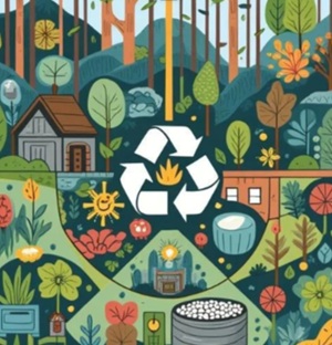 Grafika z&nbsp;wzorem - recykling