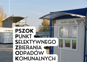 napis i zdjęcie PSZOK