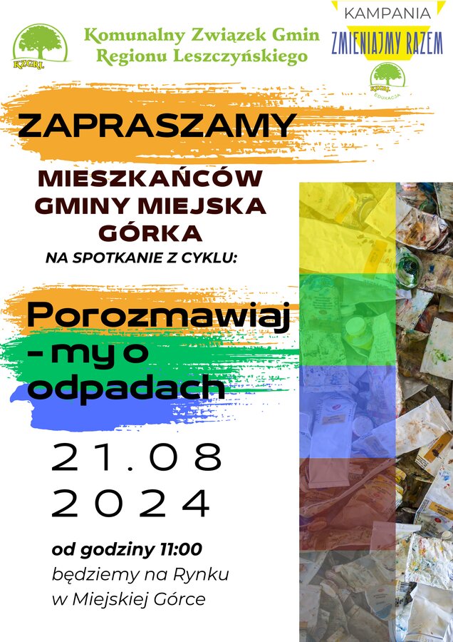 21 sierpnia zapraszamy na spotkanie mieszkańców Gminy Miejska Górka