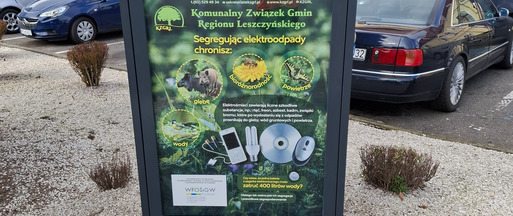Nowe Punkty Zbiórki Elektroodpadów w regionie!