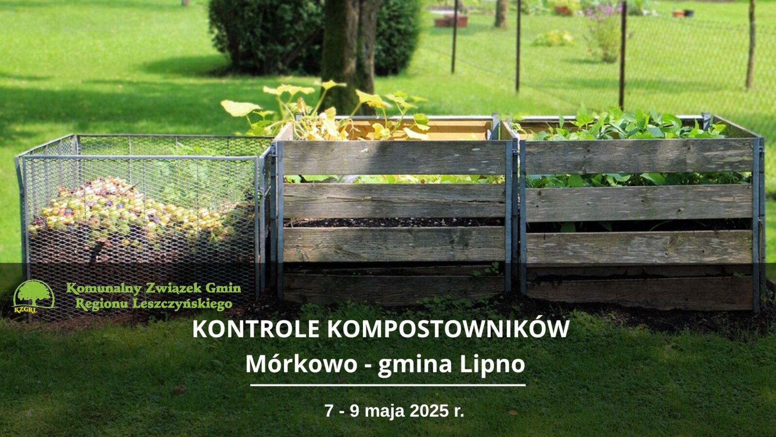Zawiadomienie o kontrolach przydomowych kompostowników - Mórkowo w Gminie Lipno