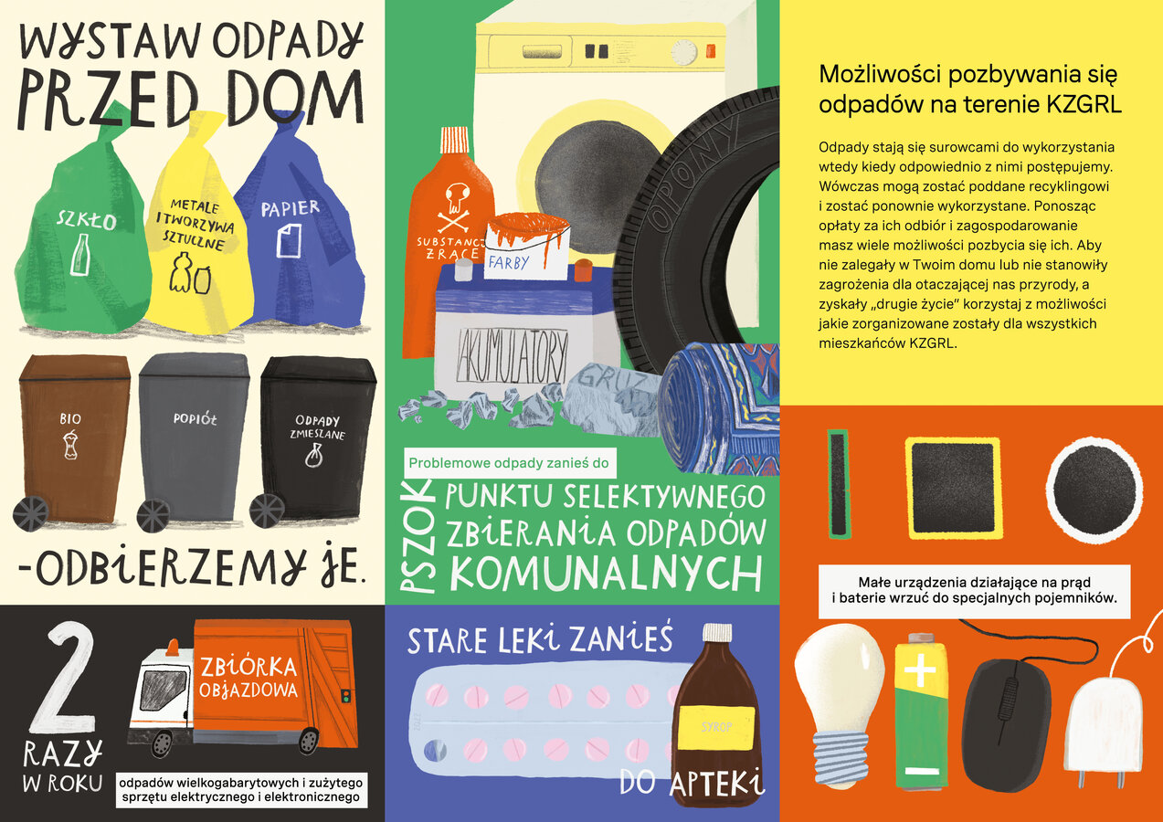 O możliwości pozbycia się odpadów w sposób odpowiedzialny i prawidłowy. 