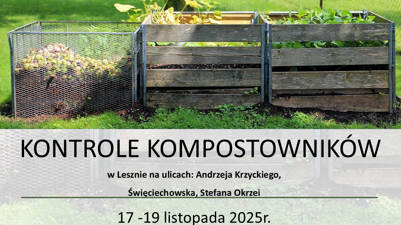 Kontrola kompostowników Leszno 