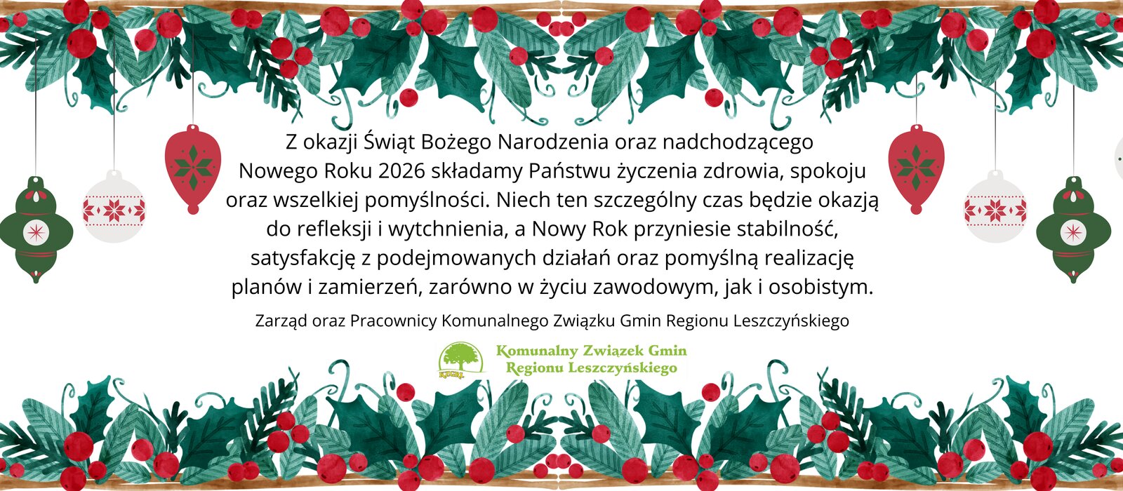 Życzenia Świąteczne