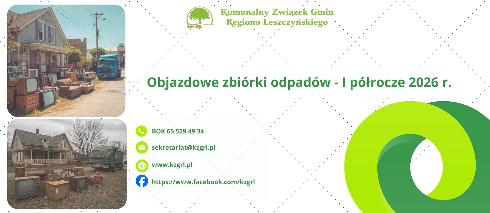 Objazdowe zbiórki - I półrocze 2026 r. 