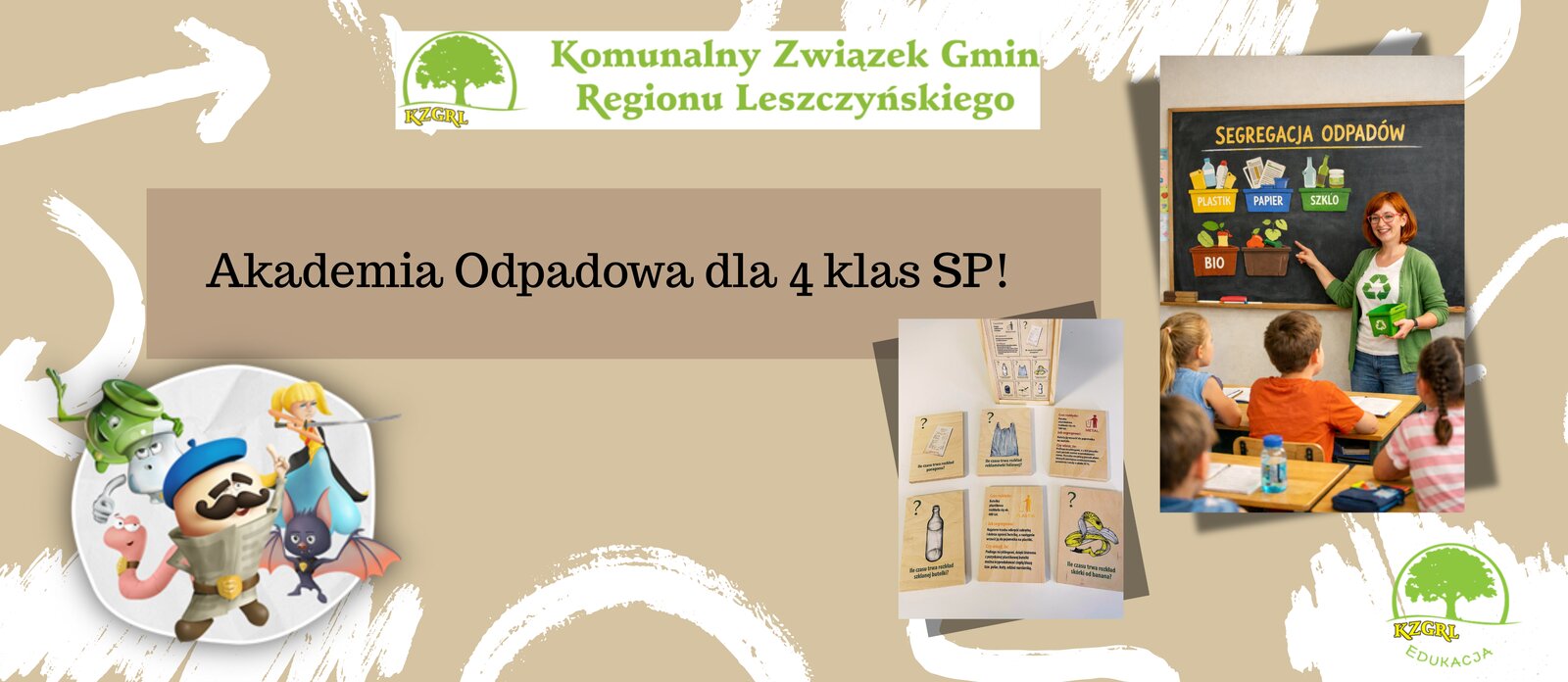 Edukacja w szkołach podstawowych - odwiedzamy 4 klasy!