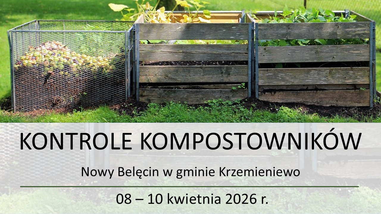 Kontrola kompostowników - Nowy Belęcin