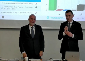 Przewodniczący KZGRL oraz burmistrz Krobi 