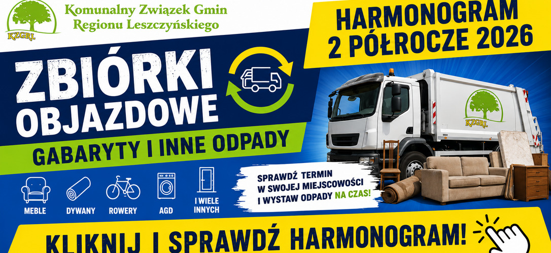 Zbiórki objazdowe - II półrocze 2026 r. 