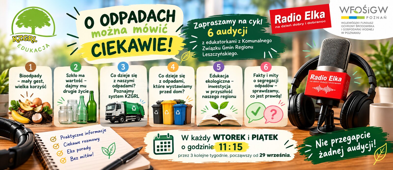 Audycje radiowe - zachęcamy do słuchania
